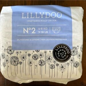 LillyDoo White Size 2 Diapers